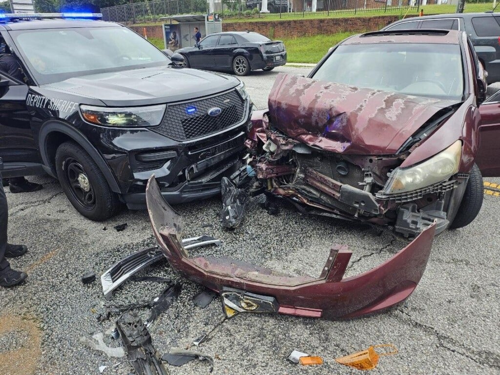 Deputy And Civilian Struck During Traffic Stop 1