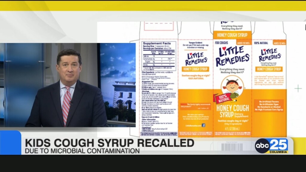 Kids Cough Syrup Recalled