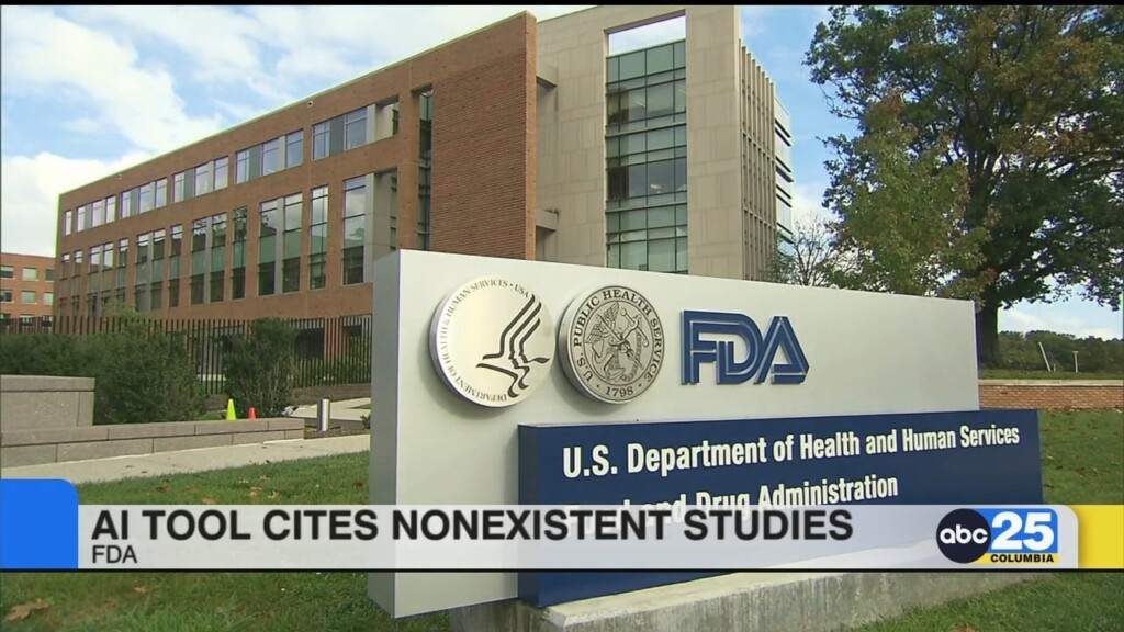Fda: Ai Tools Cites Nonexistent Studies