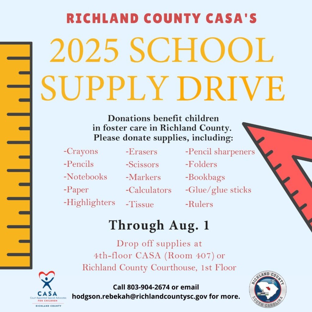 CASA school supply drive