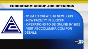 Metalworking Supplier Creating New Jobs In Kershaw County