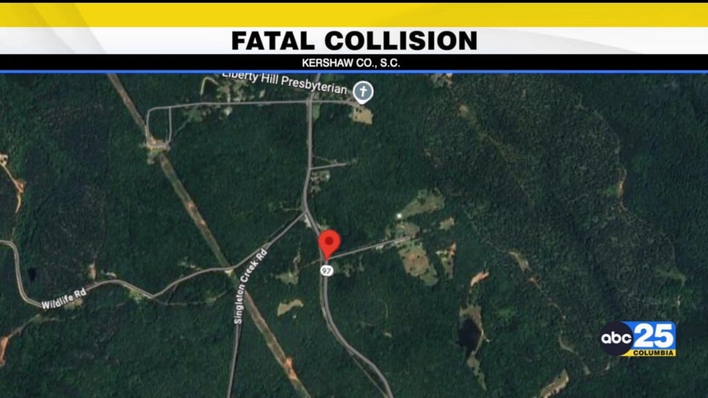 Schp: 1 Person Dead Following Fatal Collision In Kershaw