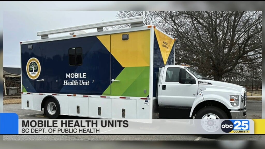 Scdph Launches Mobile Health Units To Extend Care Across South Carolina