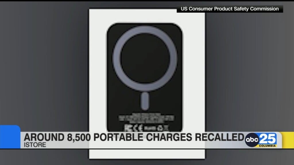 Around 8,5000 Portable Chargers Recalled
