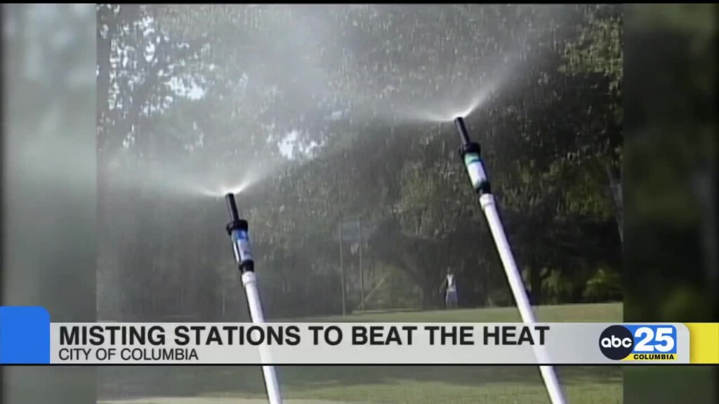 City Of Columbia Extending Misting Stations Hours