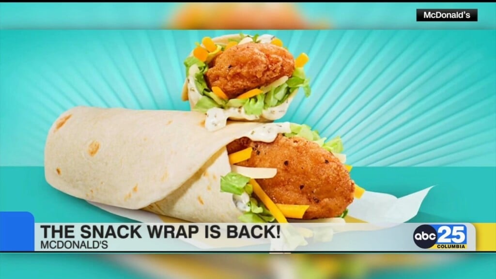 Snack Wraps Return To Mcdonald's
