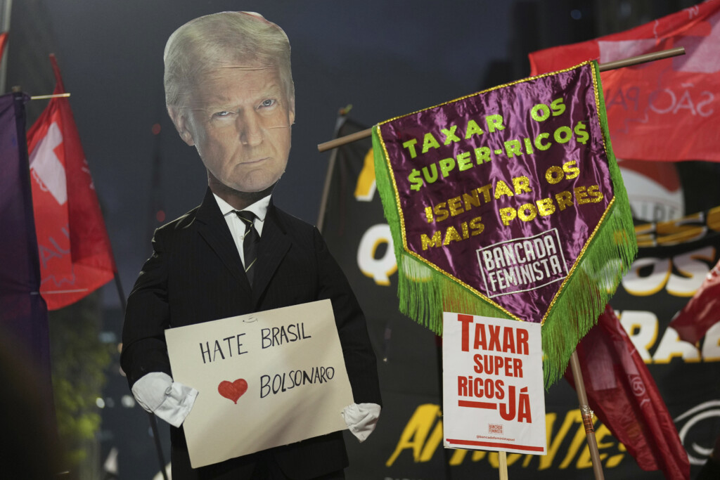 Brazil Trump Tariffs Protest