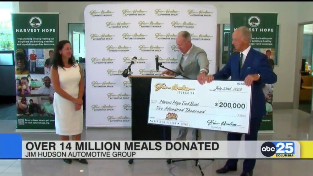 Jim Hudson Automotive Group Celebrates 14 Millionth Meal Donation