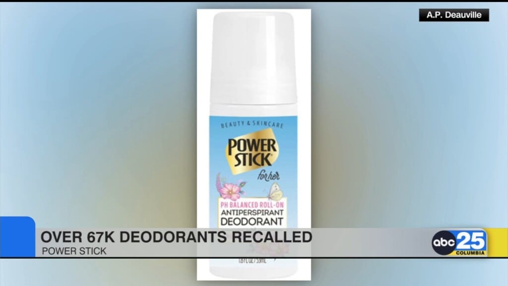 Over 67k Powerstick Deodorants Recalled