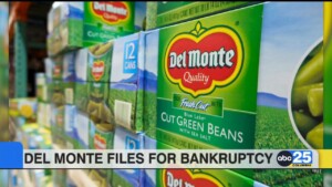 Del Monte Files For Bankruptcy
