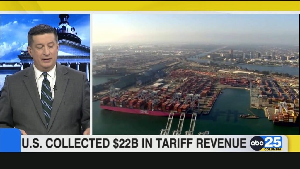 U.s. Collected $22 Billion In Tariff Revenue