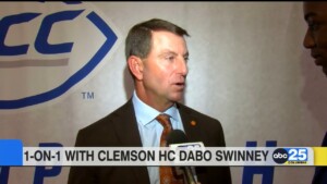 Chaz Frazier's 1 On 1 Interview With Clemson's Head Coach, Dabo Swinney