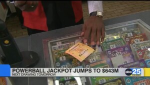 Powerball Jackpot Jumps To $643 Million