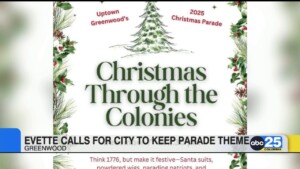 Evette Calls For City Of Greenwood To Keep Colonial Christmas Parade Theme