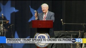 Scgop Holds Its 58th Annual Silver Elephant Gala, President Trump Addresses Crowd Via Phone
