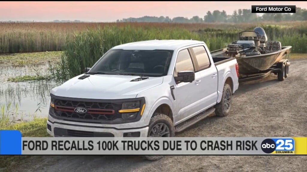 Ford Recalls 100k Trucks Due To Crash Risk