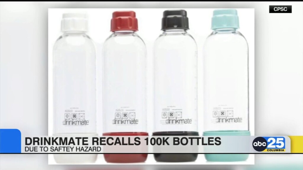 Drinkmate Recalls 100k Bottles Due To Safety Hazard