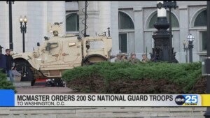 Mcmaster Authorizes Deployment Of 200 Sc National Guard Troops To D.c.