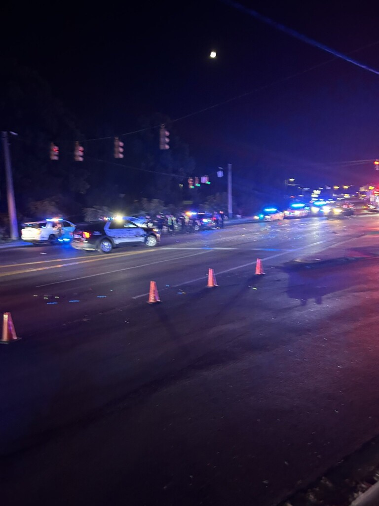 N Lake Dr Sunset Blvd Collision