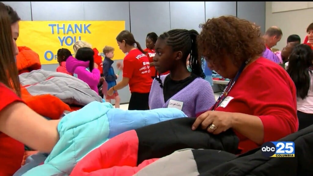 Elementary Students Receive Winter Coats