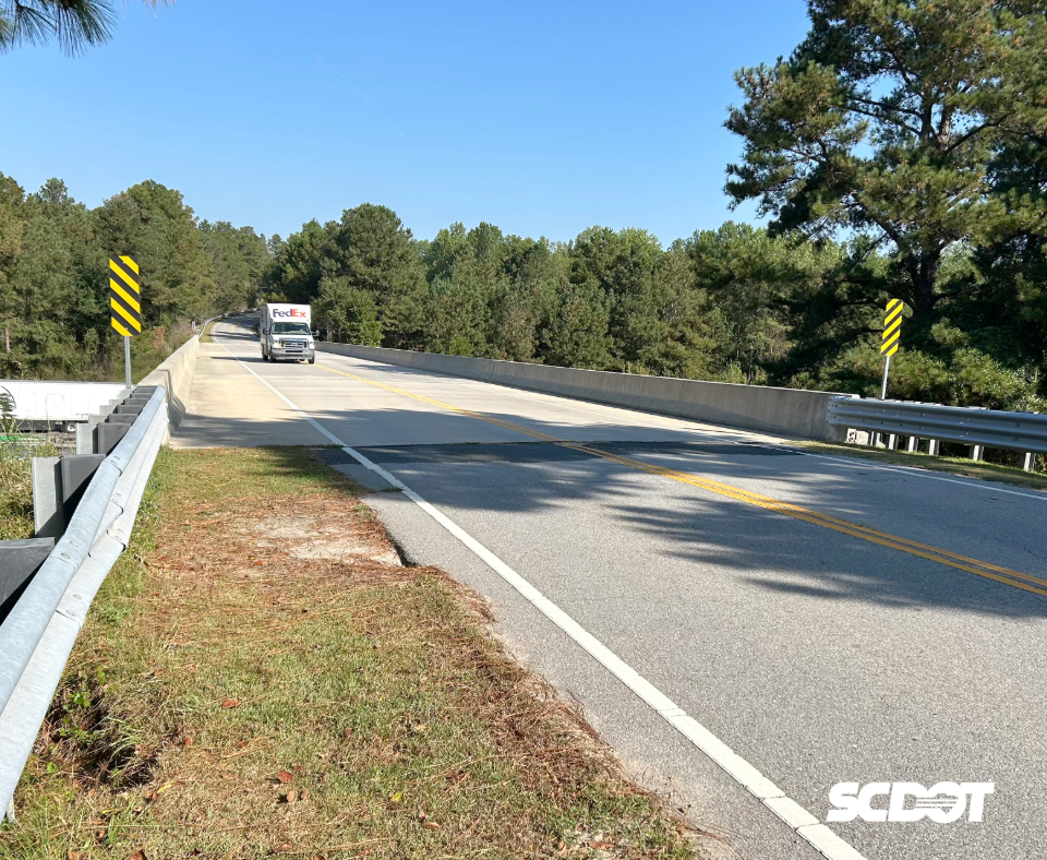 Calks Ferry Road bridge over I-20 in Lexington County
