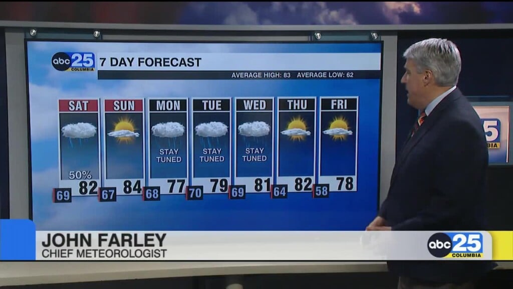7 Day Forecast Sept. 25, 2025
