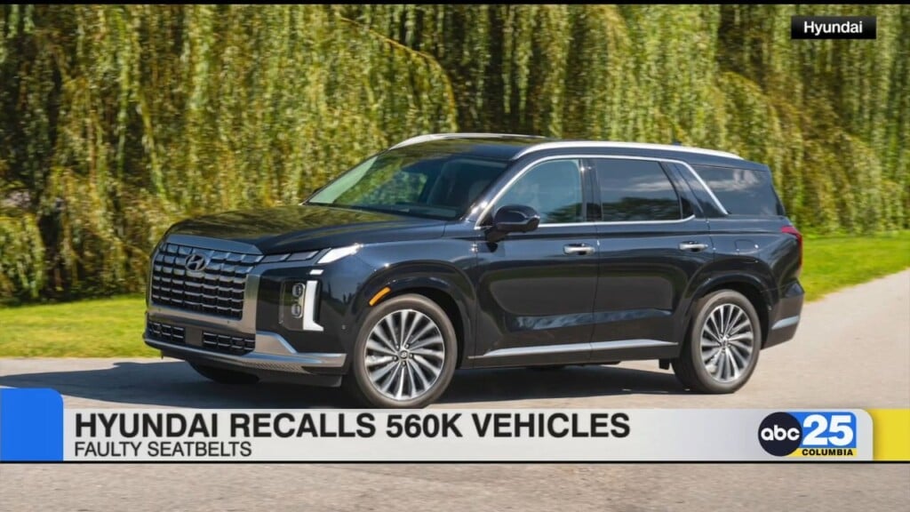 Hyundai Recalls 560k Vehicles For Seatbelt Issue