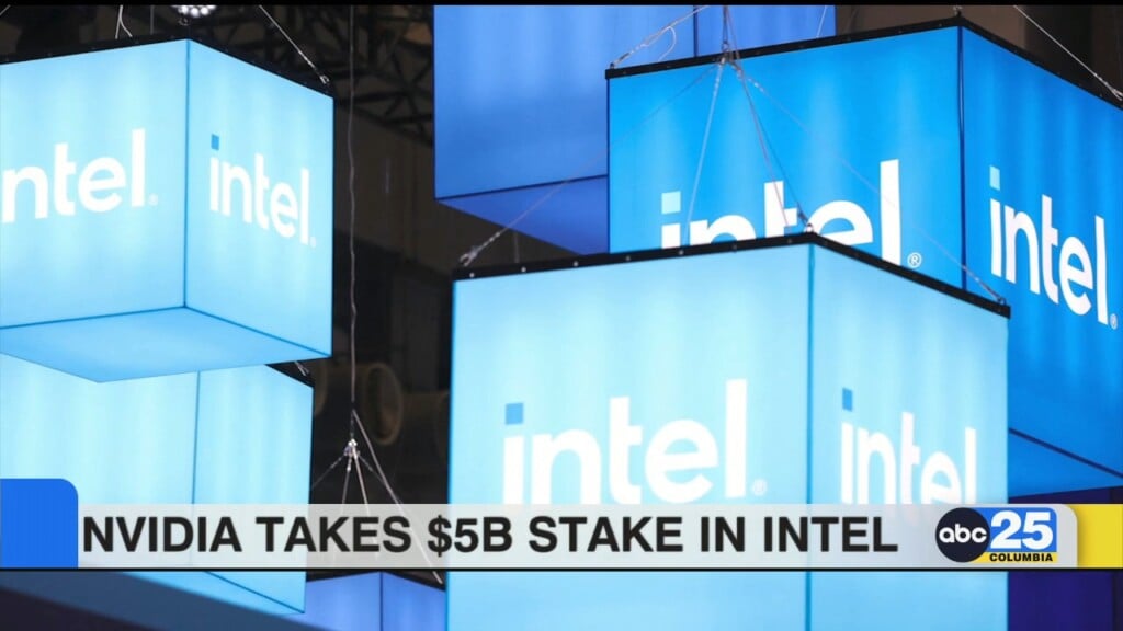 Nvidia Takes $5 Billion Stake In Intel