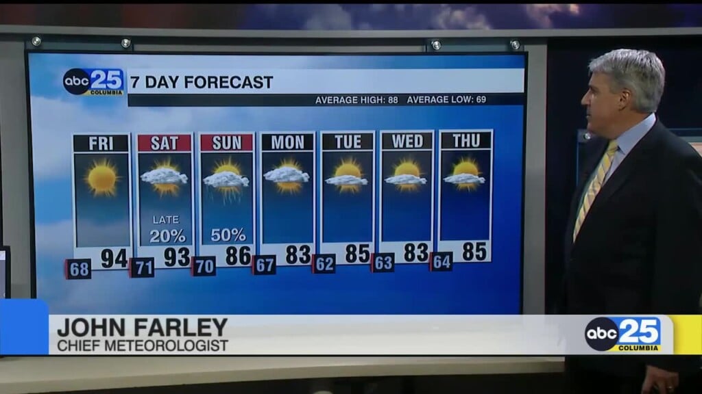 7 Day Forecast Sept. 4, 2025