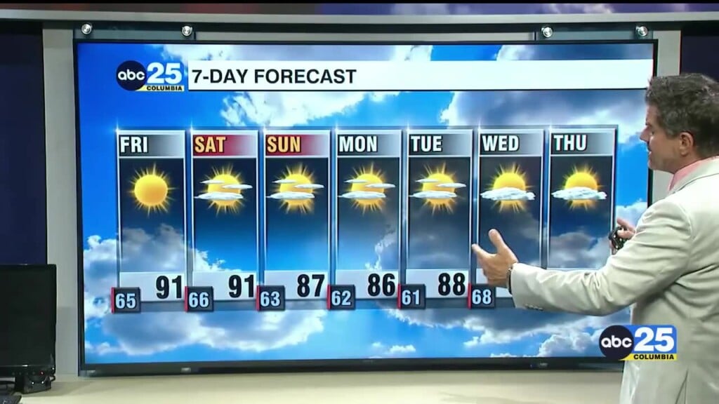 7 Day Forecast Sept. 18, 2025