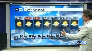 7 Day Forecast Sept. 18, 2025