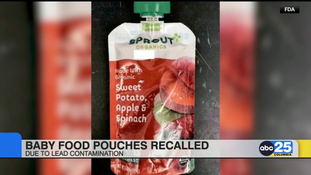 Baby Food Pouches Recalled Due To Contamination
