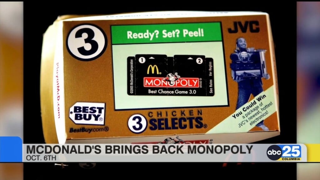Mcdonald's Brings Back Monopoly