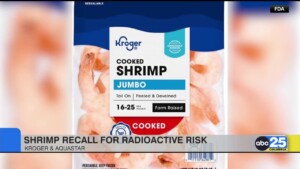 Frozen Shrimp Recalled For Radioactive Contamination Risk
