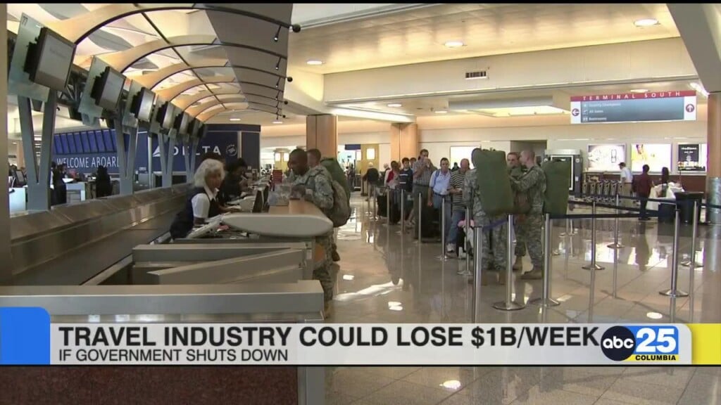 Travel Industry Could Be Impacted By Possible Government Shut Down