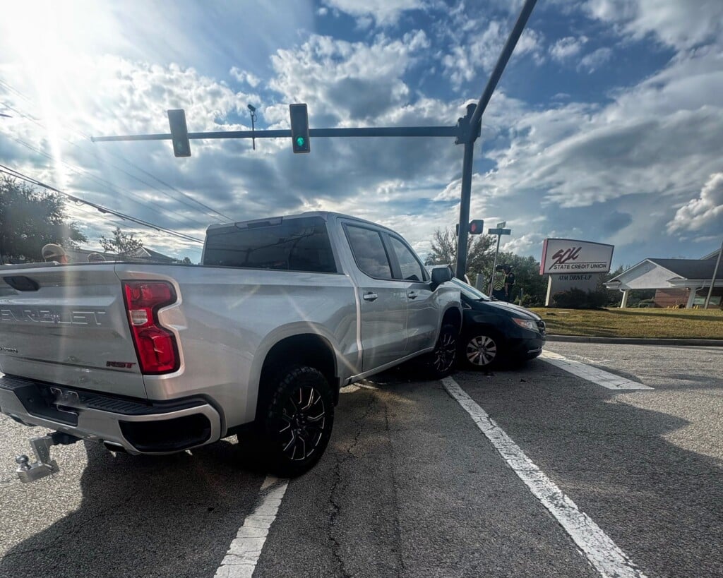 Collision On Augusta Roadus 1 At Library Hill Lane