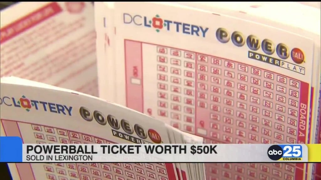 Powerball Ticket Worth $50k Sold In Lexington