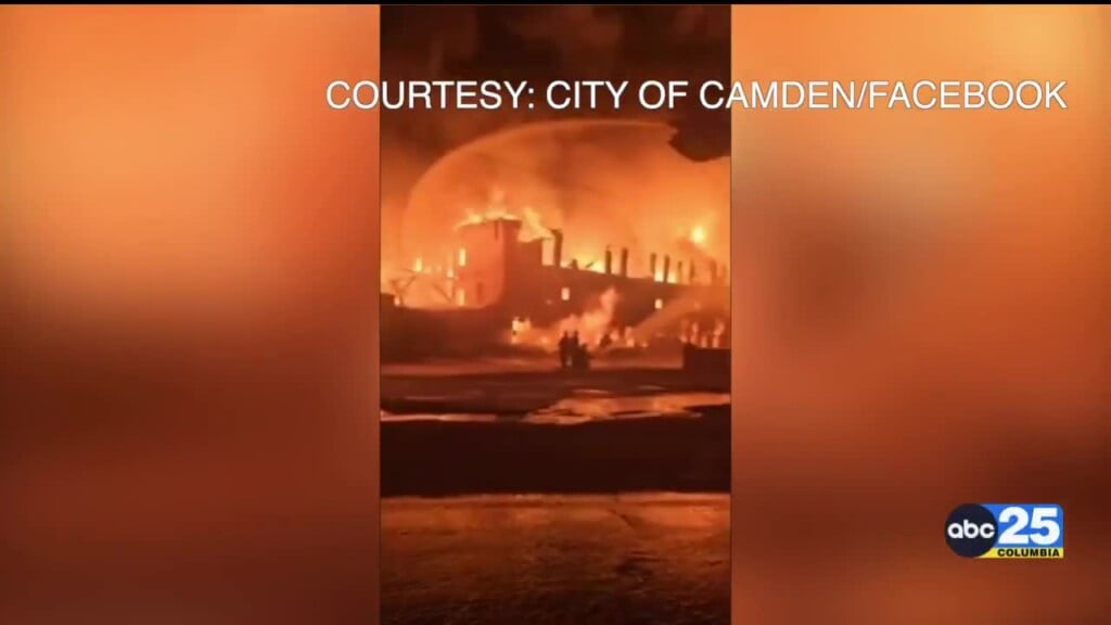 Sled Investigating Fire At Vacant Plant In Camden