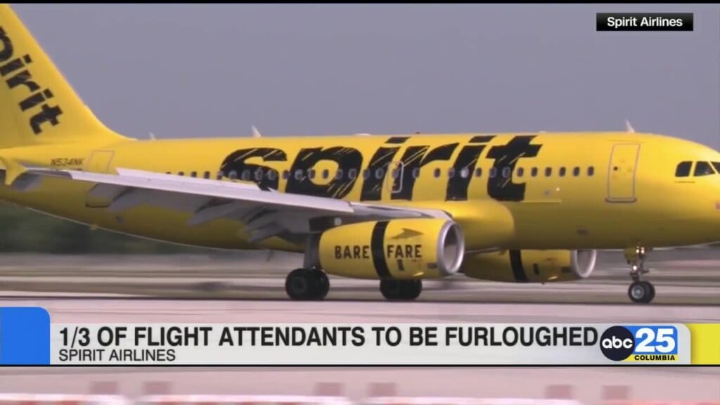 Spirit Airlines Planning To Furlough A Third Of Its Flight Attendants