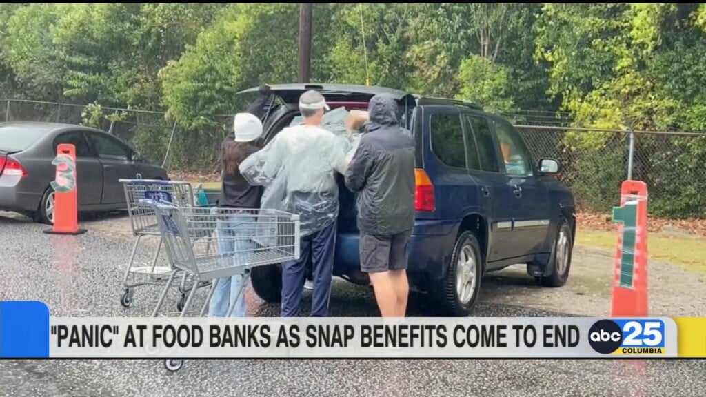 As Snap Benefits Halt, Local Food Banks Say They Can't Fill The Gap Alone