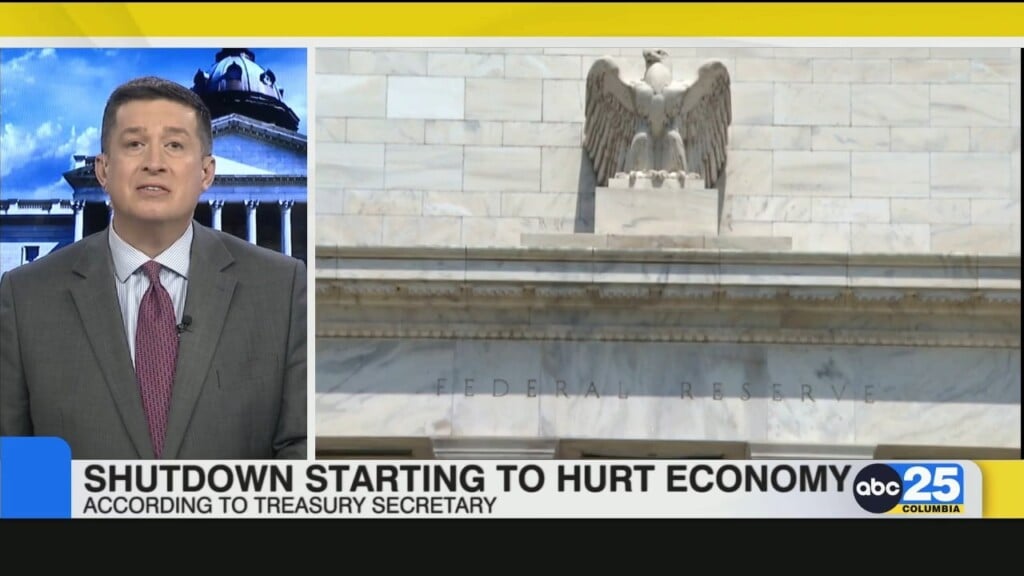 Government Shutdown Starting To Hurt Economy