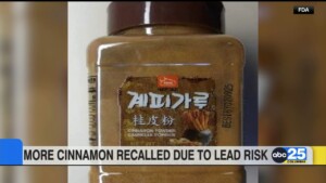 More Cinnamon Recalled Due To Lead Risk