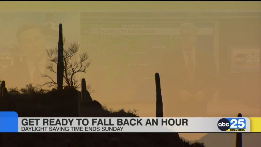 Daylight Savings Time Ends Sunday