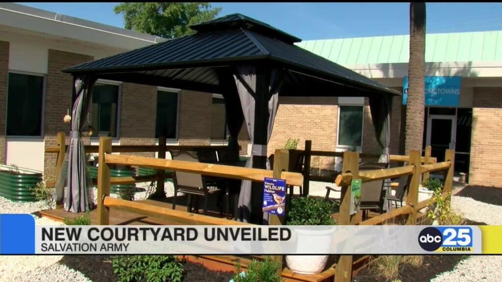 Salvation Army Of The Midlands Unveils Courtyard