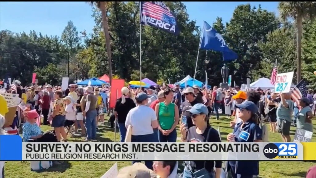 Survey: No Kings Message Resonating With The Public