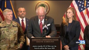 Governor Mcmaster Held Press Conference About The Loss Of Snap Benefits