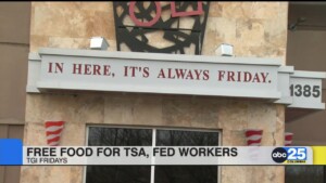 Tgi Friday's Offering Free Food To Tsa, Fed Workers During Government Shut Down