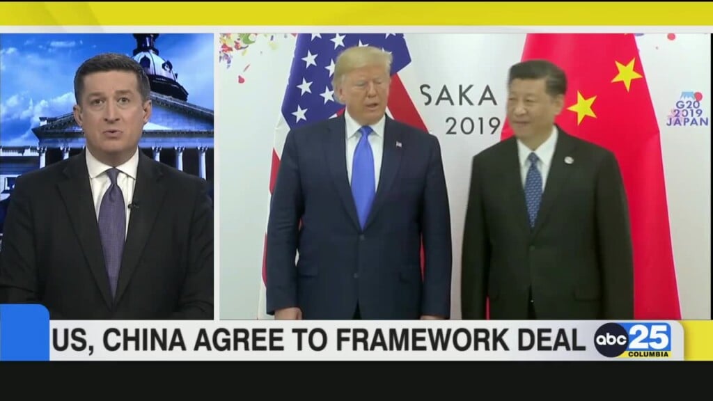 U.s., China Agree To Framework Deal