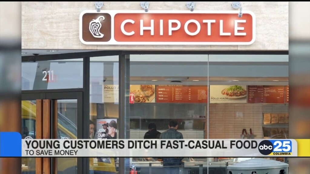 Young Customers Ditch Fast Food Casual Food