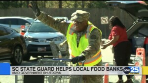 Sc State Guard Steps In At Local Food Banks As Government Shutdown Continues, Snap Benefits End